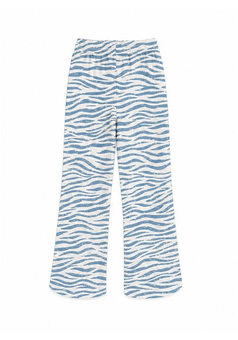 Pantaloni con stampa lurex SAINT BARTH | AML0003 AMALIA JR00078L LUREX ZEBRA COLOR 36